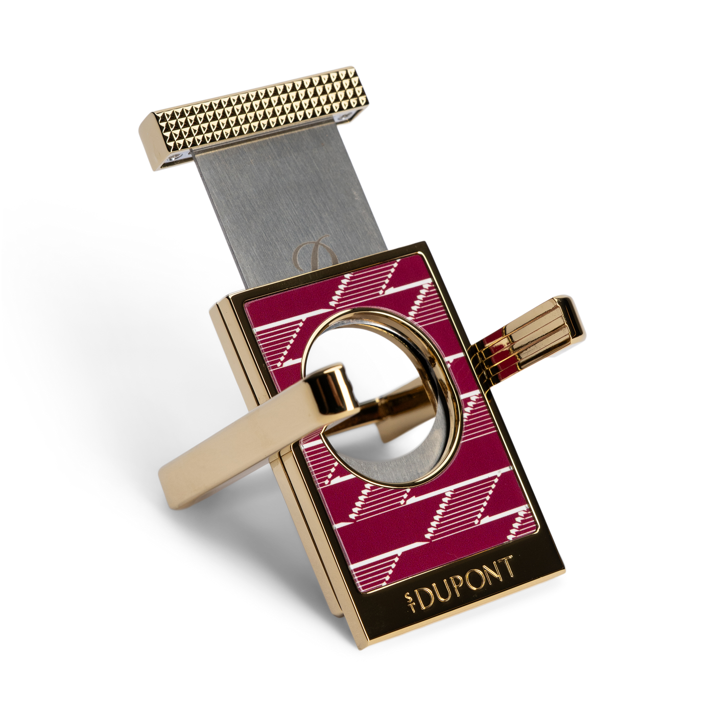 S.T. Dupont 1872 Cigar Cutter Stand Burgundy