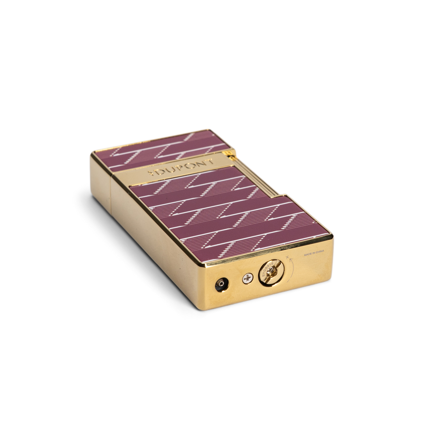S.T. Dupont Biggy Lighter 1872 Burgundy