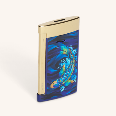S.T. Dupont Koi Fish Gold Slim 7