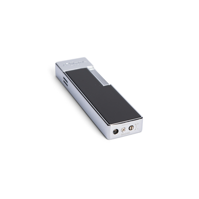 S.T. Dupont Twiggy Lighter Black & Chrome