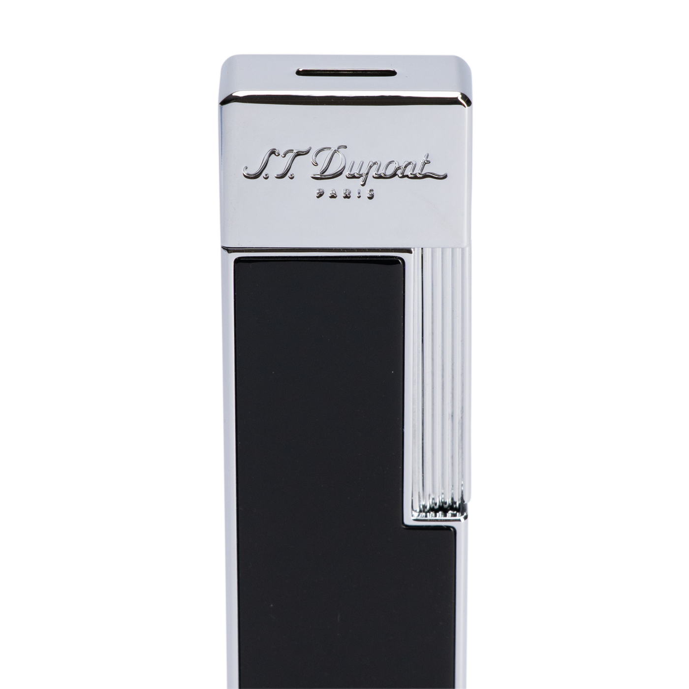 S.T. Dupont Twiggy Lighter Black & Chrome