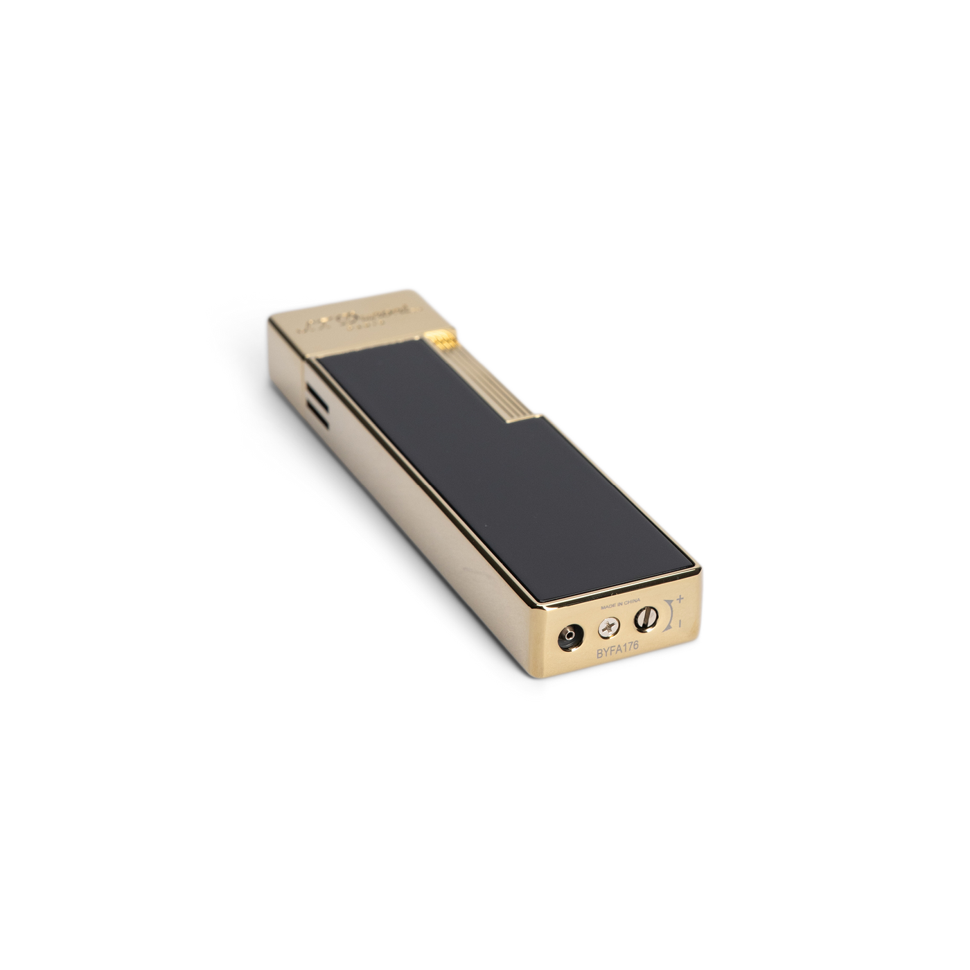 S.T. Dupont Twiggy Lighter Black & Gold
