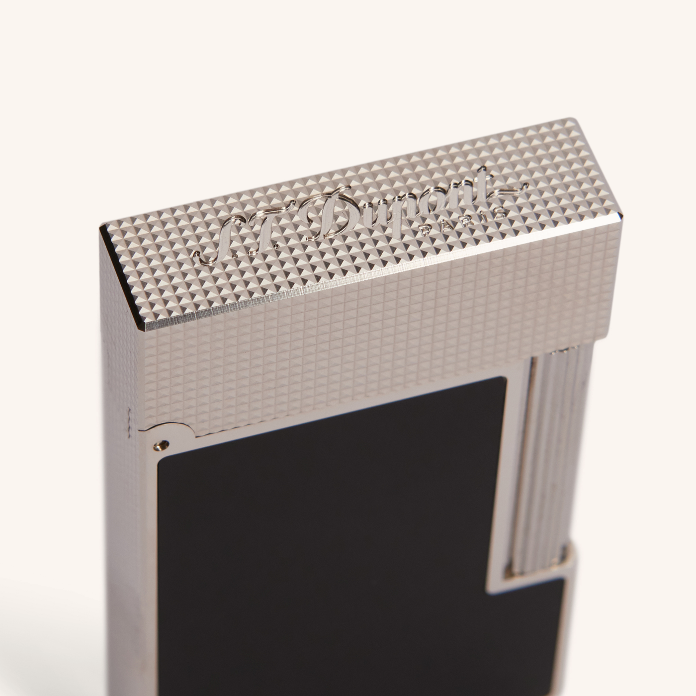 S.T. Dupont Ligne 2 Microdiamond Head Platinum