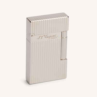 S.T. Dupont Ligne 2 Vertical Lines Silver