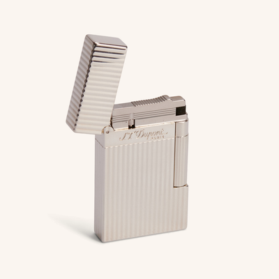 S.T. Dupont Ligne 2 Vertical Lines Silver