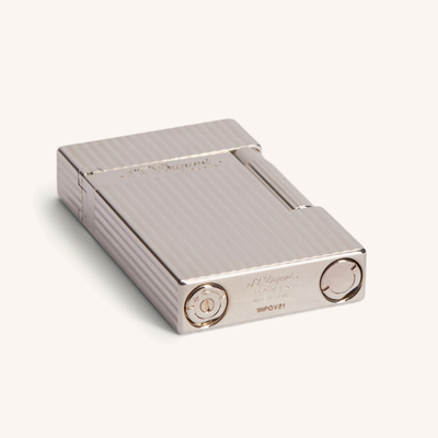 S.T. Dupont Ligne 2 Vertical Lines Silver