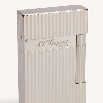S.T. Dupont Ligne 2 Vertical Lines Silver