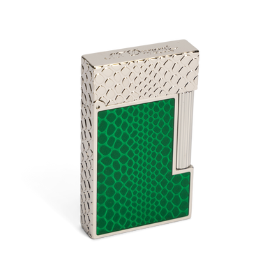 S.T. Dupont Ligne 2 Cling Guilloche Under Lacquer Snake Skin