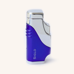 Siglo Triple Flame Lighter Blue