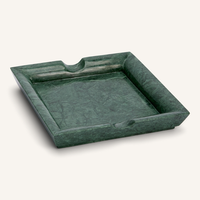 The Index Jade Green Marble Ashtray