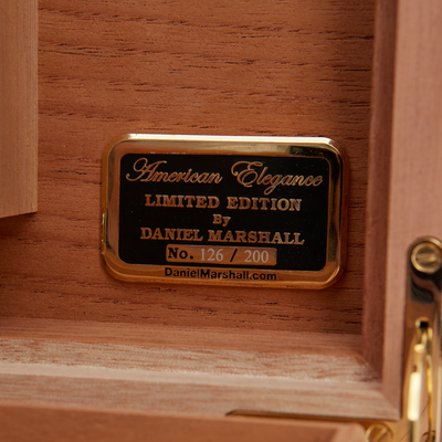 Daniel Marshall Limited Edition 165ct Humidor