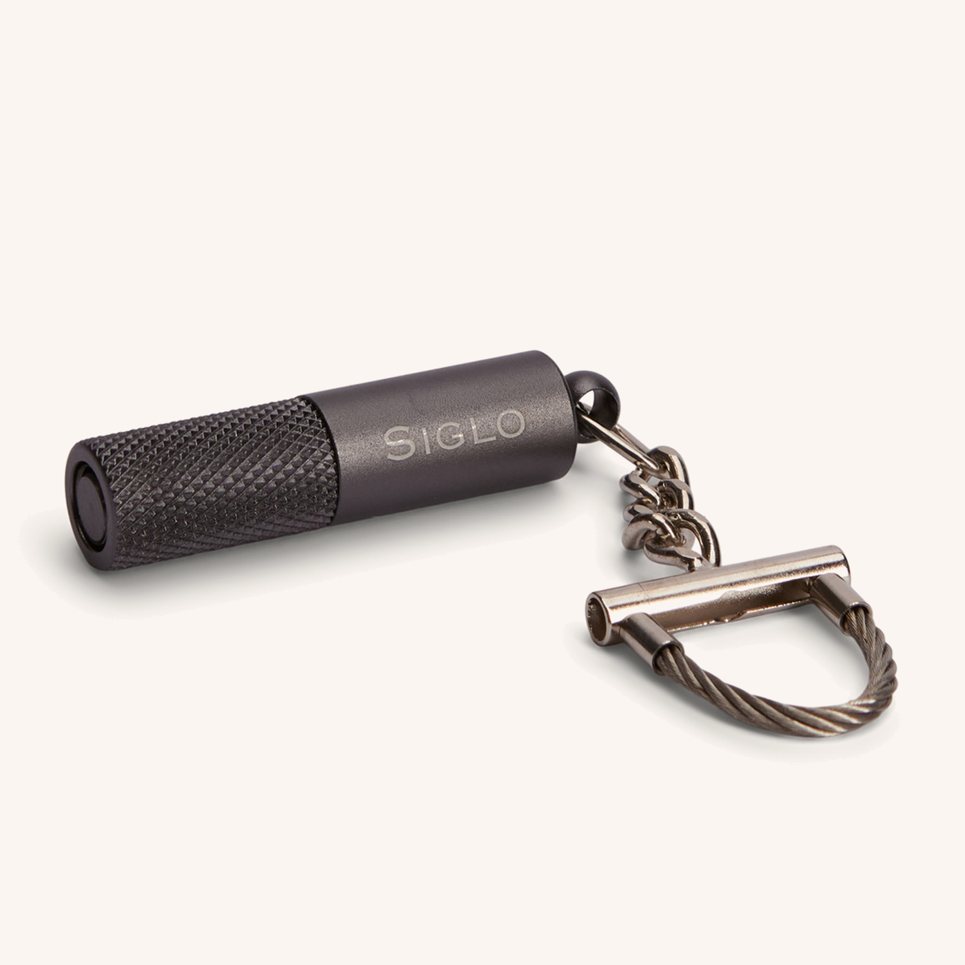 Siglo Keychain Punch Cutter Gunmetal