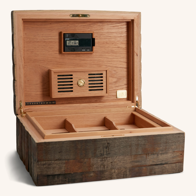 Daniel Marshall 1962 "50 Year Old Oak Whiskey Stave"  Limited Edition Humidor