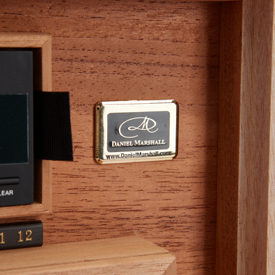 Daniel Marshall Signature Series 100ct Humidor in Burl