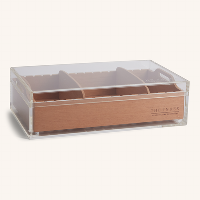The Index Acrylic Humidor 75 Count