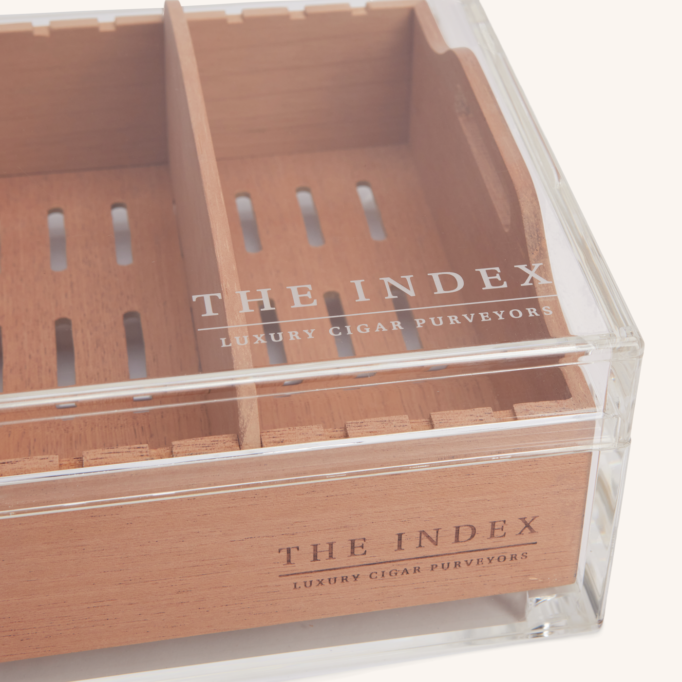 The Index Acrylic Humidor 75 Count