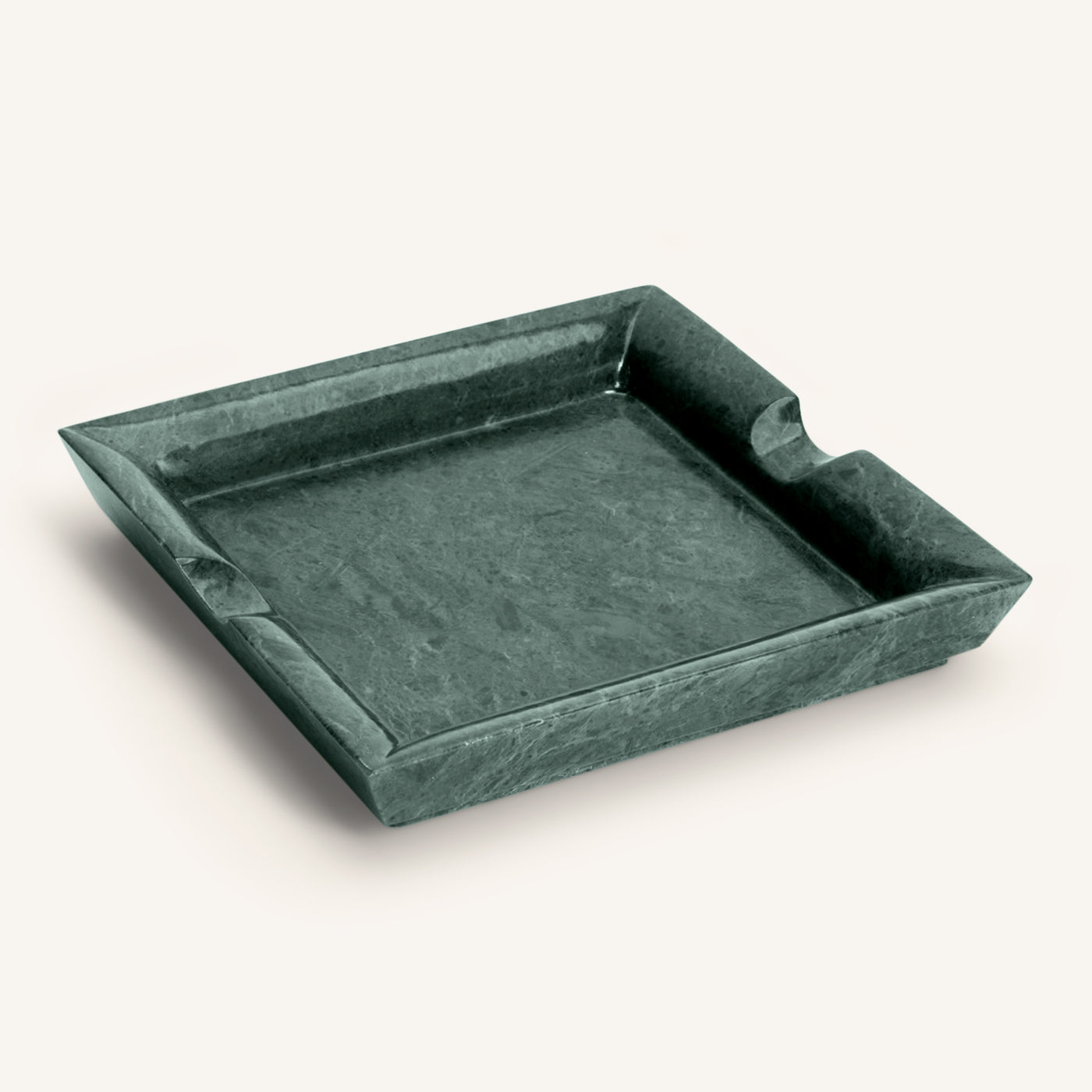 The Index Jade Green Marble Ashtray