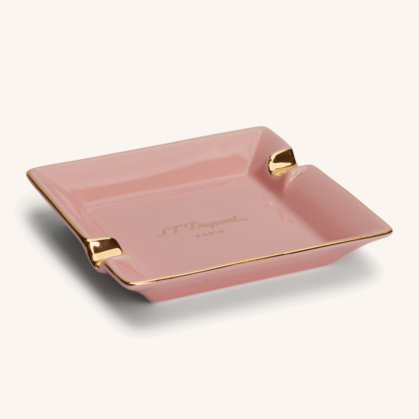 S.T. Dupont Mini Pink Ashtray