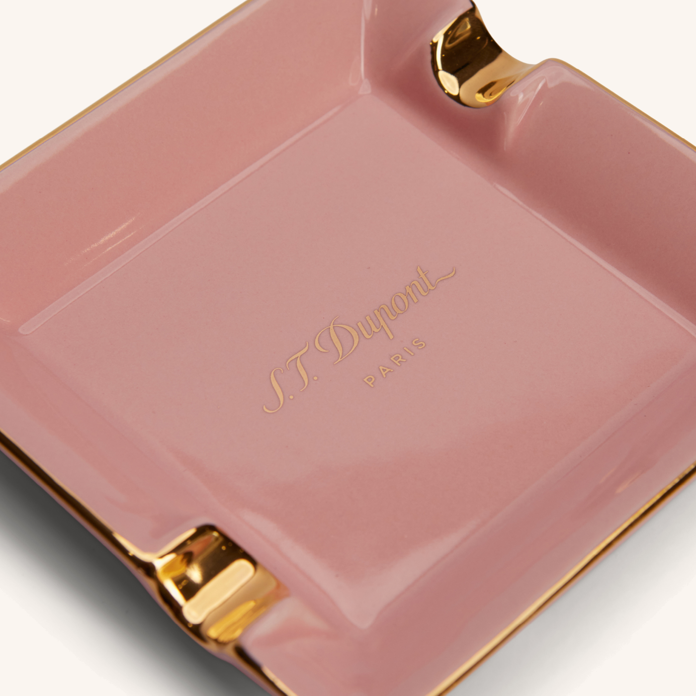 S.T. Dupont Mini Pink Ashtray