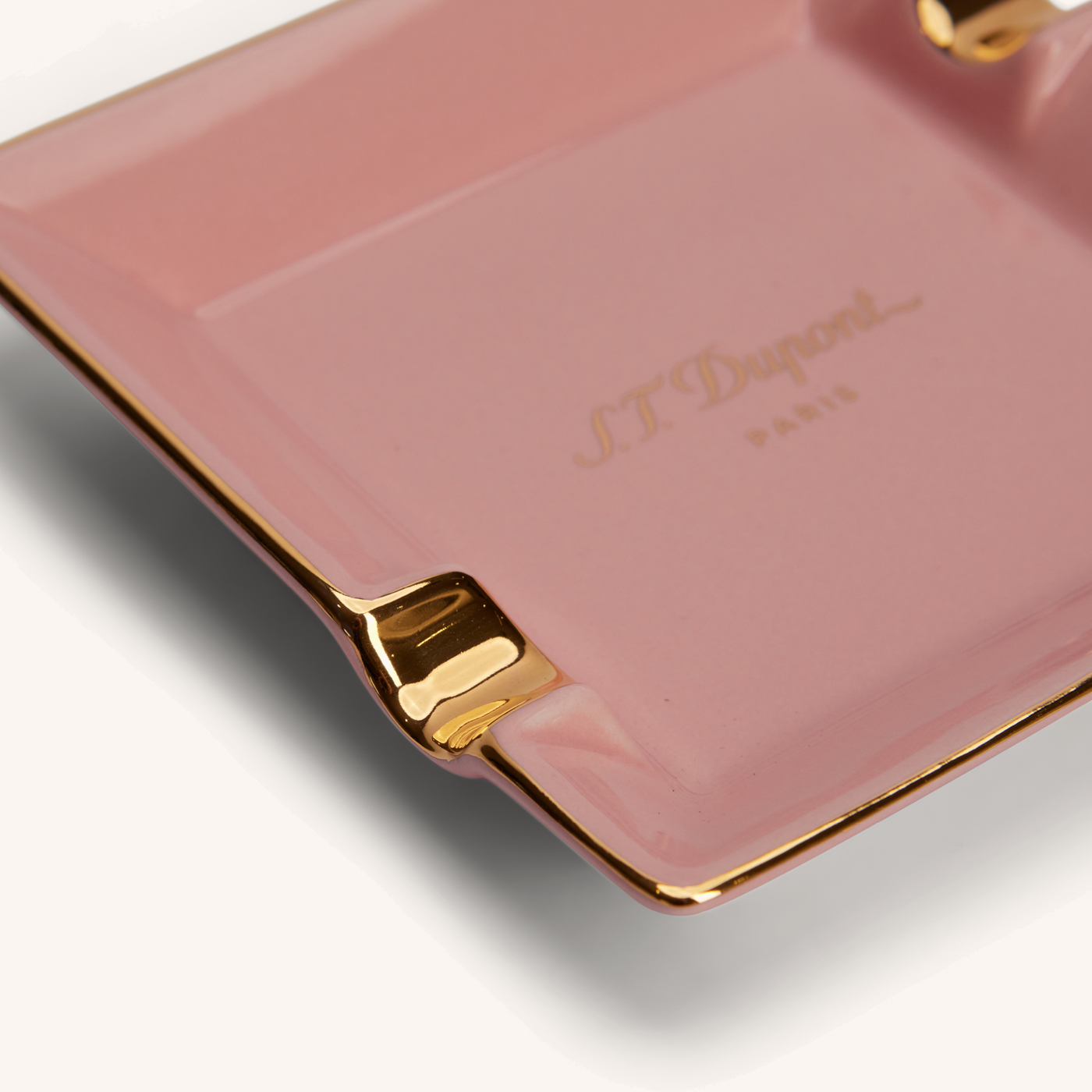 S.T. Dupont Mini Pink Ashtray