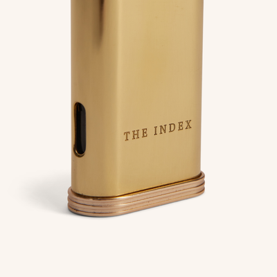 The Index Single Jet Lighter Gold