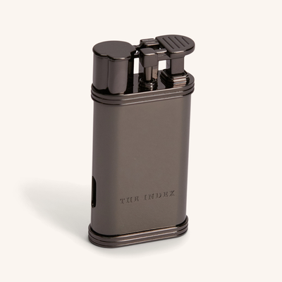 The Index Single Jet Lighter Gunmetal