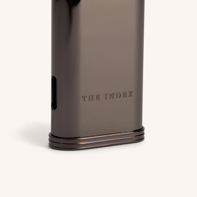 The Index Single Jet Lighter Gunmetal