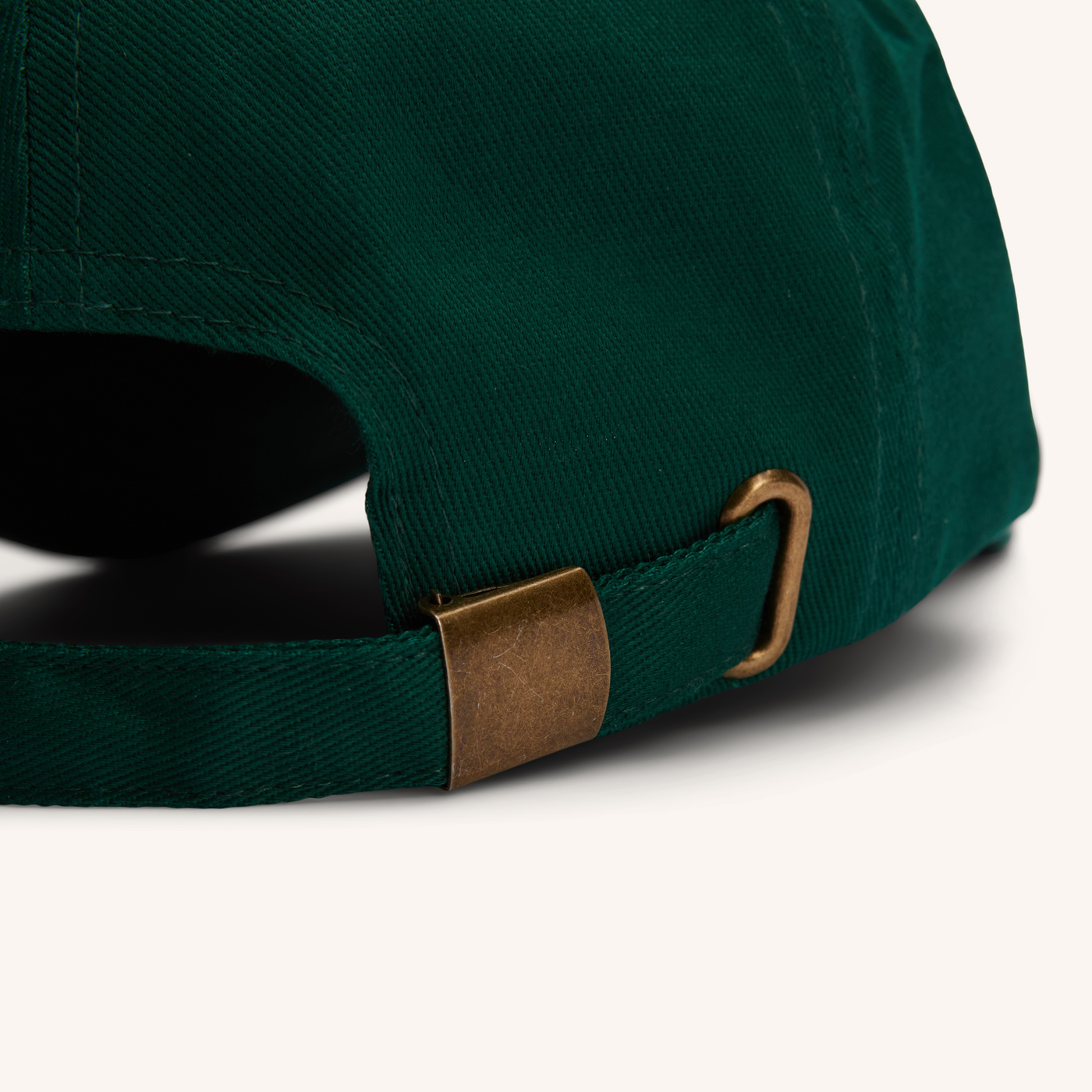 The Index Logo Embroidered Baseball Cap Green