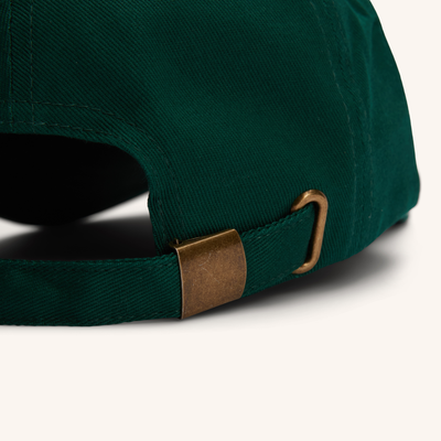 The Index Logo Embroidered Baseball Cap Green