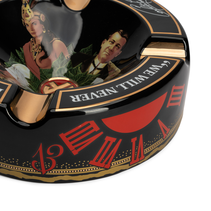 ARTURO FUENTE アルトゥーロ 陶磁器 灰皿 ブラック ゴールド Arturo Fuente 4 Cigar Ceramic Ashtray Black – The Index Luxury
