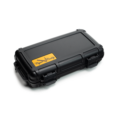 Cigar Caddy in Black for 5 Cigars