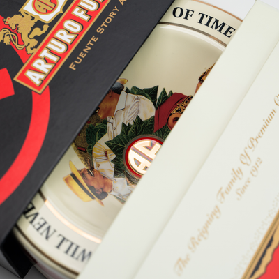 Arturo Fuente 4 Cigar Ceramic Ashtray Cream