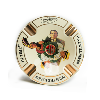 Arturo Fuente 4 Cigar Ceramic Ashtray Cream