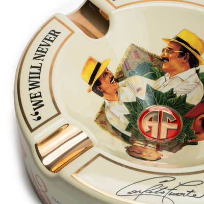 Arturo Fuente 4 Cigar Ceramic Ashtray Cream