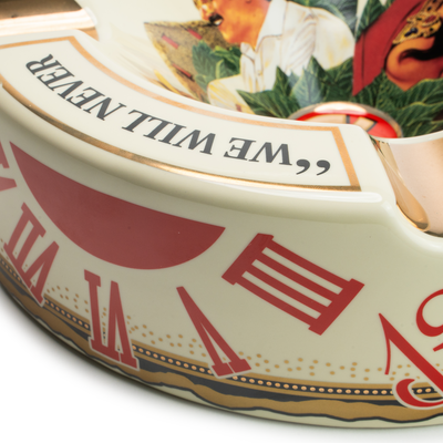 Arturo Fuente 4 Cigar Ceramic Ashtray Cream