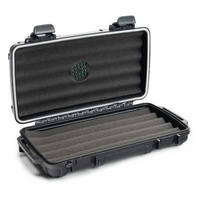 Cigar Caddy in Black for 5 Cigars