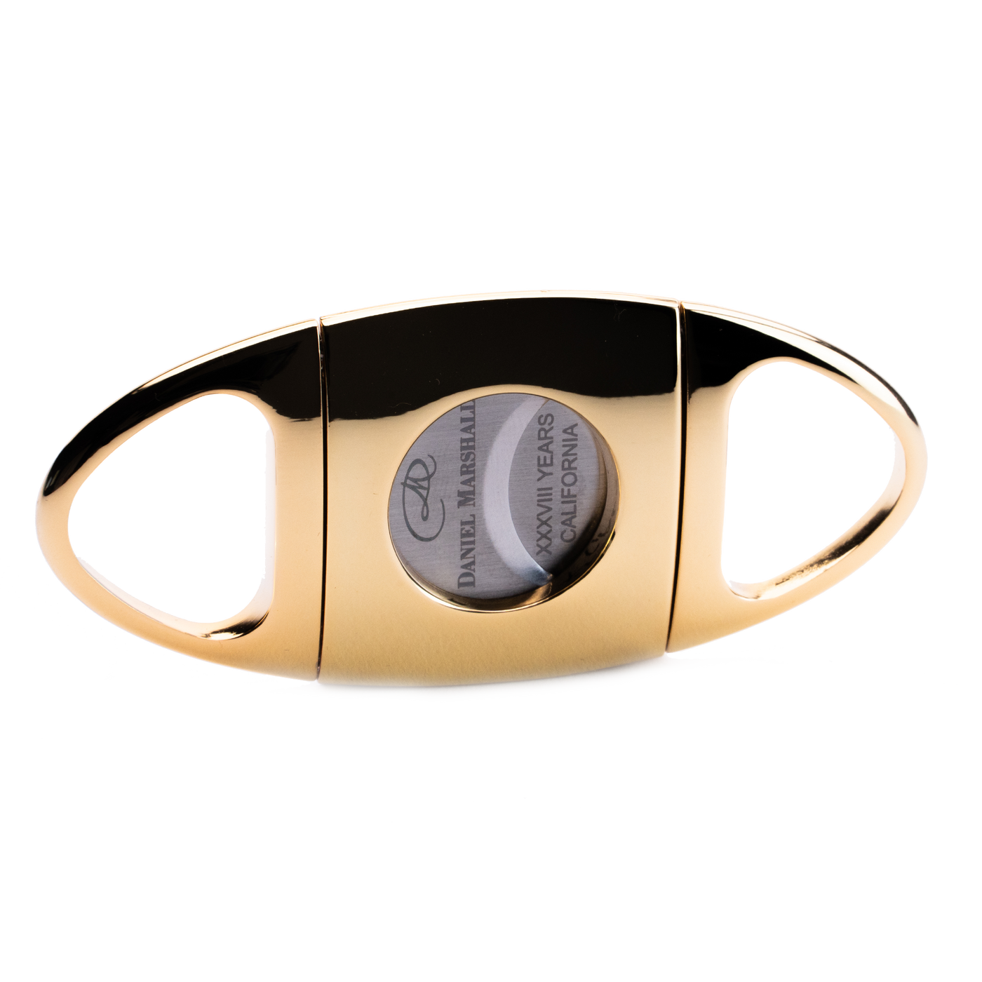 Daniel Marshall Limited Edition 38th Anniversary Golden Cigar Cutter