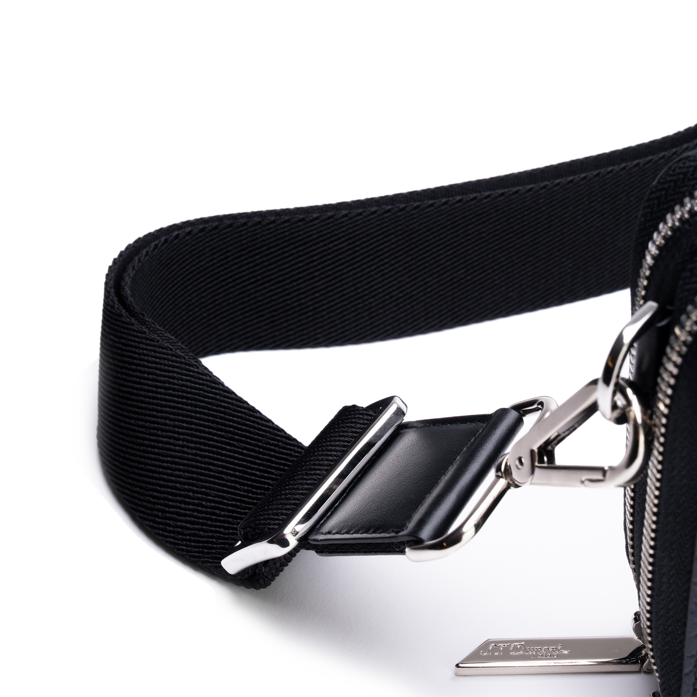 S.T. Dupont Atelier Small Crossbody Cigar Pouch Black