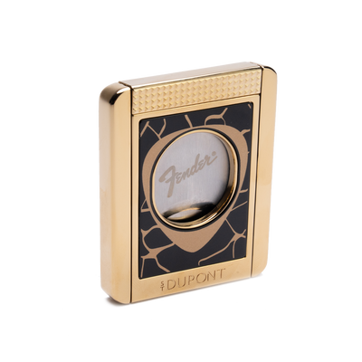 S.T. Dupont Fender Cigar Cutter Stand Black & Gold