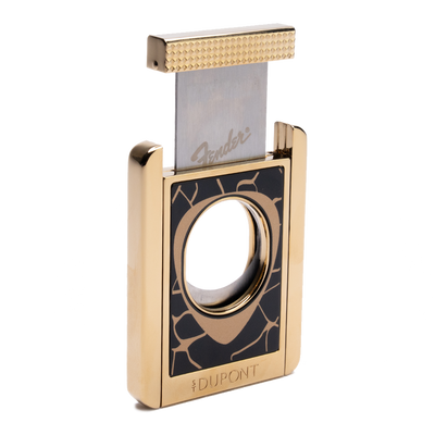S.T. Dupont Fender Cigar Cutter Stand Black & Gold