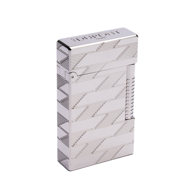 S.T. Dupont 1872 Monogram Le Grand Dupont Cling Guilloche Lighter Palladium