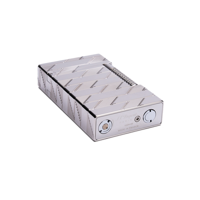 S.T. Dupont 1872 Monogram Le Grand Dupont Cling Guilloche Lighter Palladium