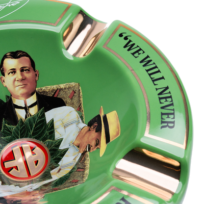 Arturo Fuente 4 Cigar Ceramic Ashtray Green