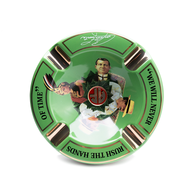 Arturo Fuente 4 Cigar Ceramic Ashtray Green