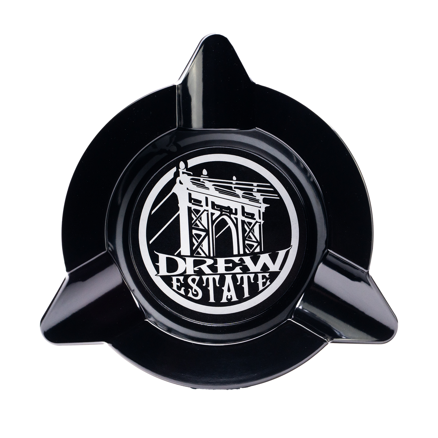 Drew Estate 3 Cigar Triangle Melamine Ashtray