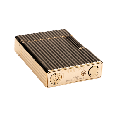 S.T. Dupont Ligne 1 Vertical Lines Yellow Gold