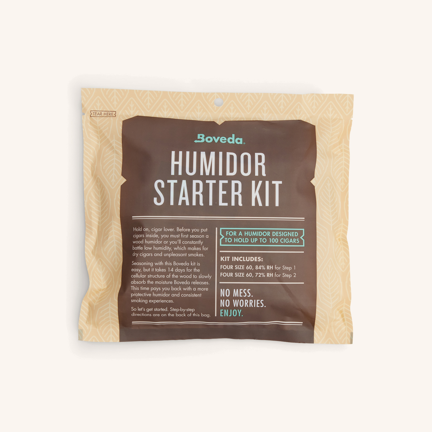 Boveda Humidor Starter Kit 100 Count