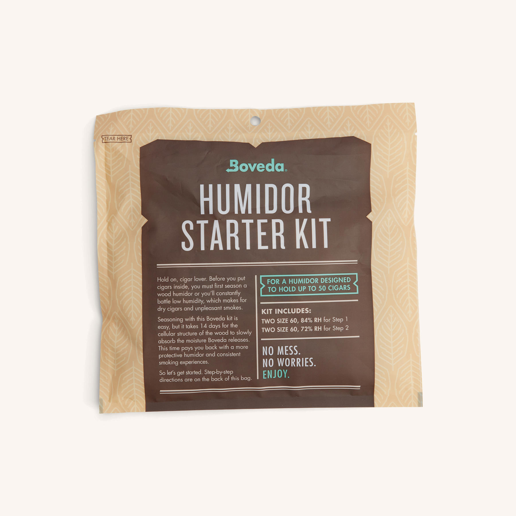 Boveda Humidor Starter Kit 50 Count The Index Luxury Cigar Purveyors