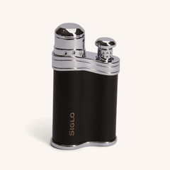 Siglo Bean Shaped Jet Lighter Matte Black