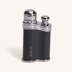 Siglo Bean Shaped Jet Lighter Matte Dark Grey